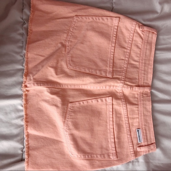 Pink Jean Skirt - Picture 2 of 3